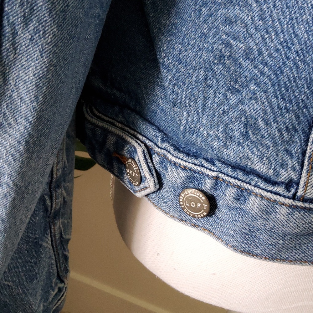 LOFT Classic Denim Jacket - Picture 7 of 7